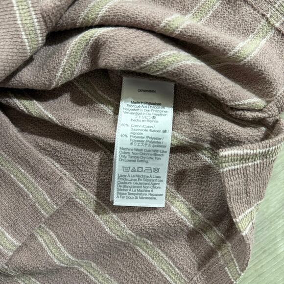 NWT Madewell Easy Short-Sleeve Shirt in Stripe Jacquard Size XS - Picture 7 of 7